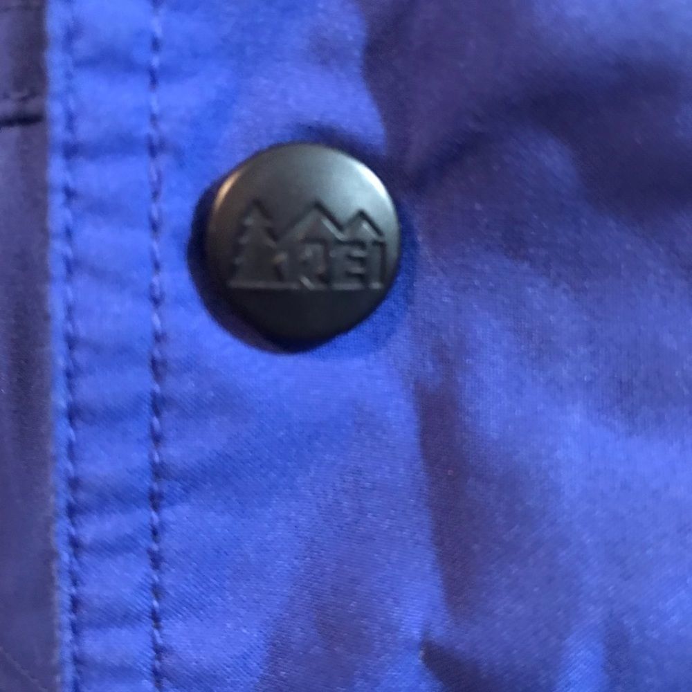 Rei mens blue waterproof jacket - Picture 3 of 11